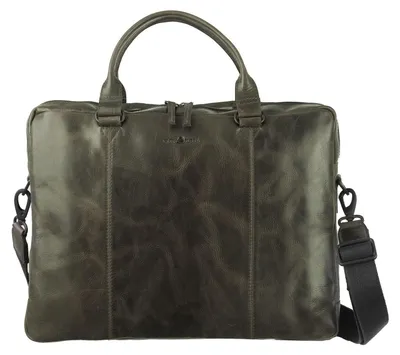 Zdjęcie produktu dla Greenburry Newport aktówka skórzana 43 cm przegroda na laptopa