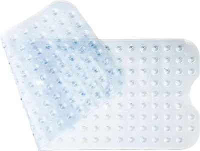 Zdjęcie produktu dla Mata antybakteryjna, 100x40 cm, antypoślizgowa, do łazienki