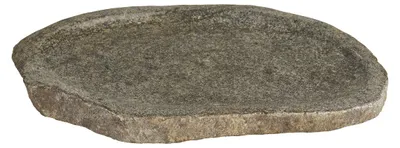 Obrázek produktu pro Koupelnový podnos Gara z přírodního říčního kamene, 30 × 25 cm