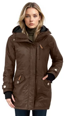 Productafbeelding van Beridale winterjas dames, parka. Warme tussenjas voor dames. Ademend, waterdicht