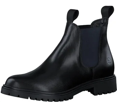Imagen del producto de Botines Tamaris, fabricados en cuero y textil