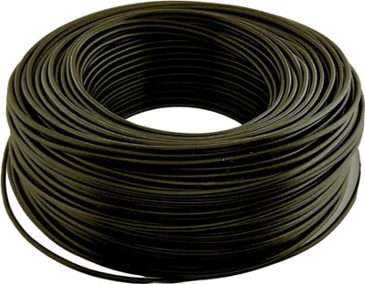 Image de Câble d'installation H07V-K (LgY) 1,5mm² flexible NOIR 100m