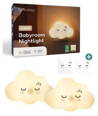 Obrázek produktu pro Noční lampička s pohybovým senzorem, teplé bílé světlo, napájení ze sítě, 50 lumenů