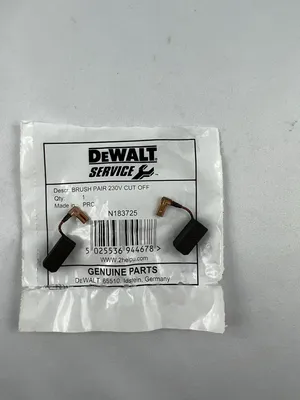 Image de DEWALT charbons originaux N183725 DWE4050 DWE4051 DWE4056 DWE4057 DWE4156