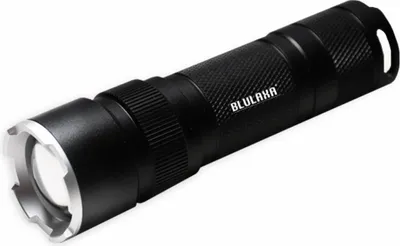 Zdjęcie produktu dla Latarka LED BLULAXA 48660, 6 W, 400 lm, aluminium, czarna
