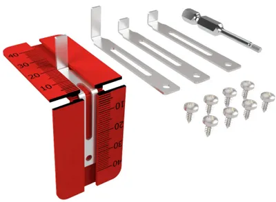 Produktbild von Insektenschutz Windhager Einhängefeder Montageset 5-35 mm 4 Stück