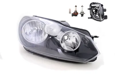 Produktbild von Scheinwerfer passend für VW Golf VI 5K1 AJ5 08-13 H7 H15 R +Nebel+Leuch. 5K1941006L 5K1941006E 5K1941006H 5K1941006J 5K1941006Q 5K19410 Johns