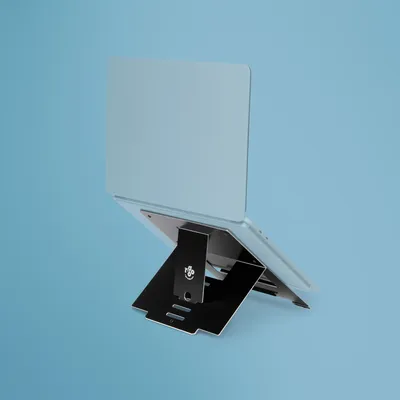 Immagine prodotto di R-Go Laptopständer 10"-22" Max.5KG Riser verstellbar schwarz
