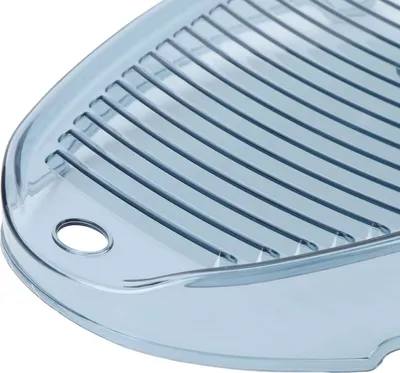 Zdjęcie produktu dla Deska do prania ręcznego odzieży, przezroczysty PET, wielofunkcyjna, miska do prania, spodnie, ręczniki, skarpety, niebieska