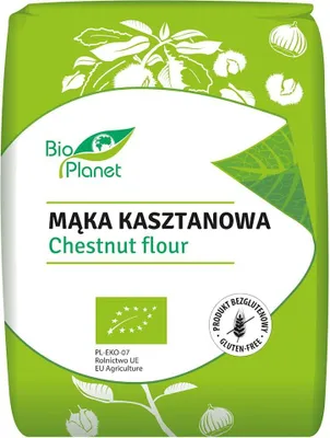 MĄKA KASZTANOWA BEZGLUTENOWA BIO 700 g - BIO PLANET