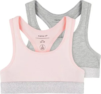 Image de T-shirt Name It 2 unités Rose 11-12 ans Fille Rose 11-12 ans