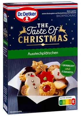 Produktbild von Dr. Oetker The Taste of Christmas Ausstechplätzchen 500g