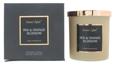 Image de Home Lights, Iris Orange Blossom, bougie parfumée, 215 g