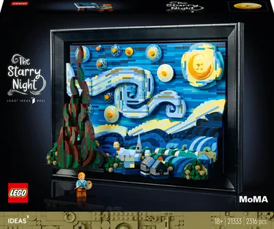 Immagine prodotto di LEGO Ideas Vincent van Gogh - Sternennacht (21333) (21333)