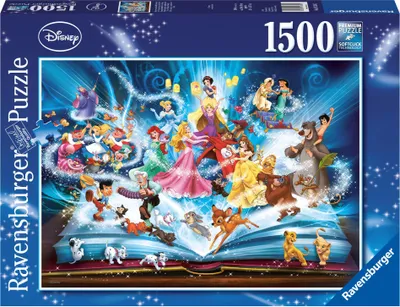 Produktbild von Disney's magisches Märchenbuch - Puzzle - 1500 Teile