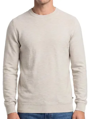 Produktbild von s.Oliver Basic Pullover Baumwolle für hohen Komfort, Bequemer Schnitt für jeden Tag, Strukturierter Stoff