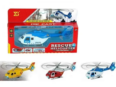 Produktbild von Helikopter śmigłowiec metalowy światło dźwięk MIX