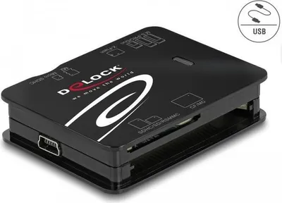 Image de DELOCK USB 2.0 Card Reader für CF/SD/Micro SD/MS/xD/M2