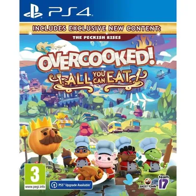 Produktbild von Sold Out Overcooked! All You Can Eat, PlayStation 4, E (Jeder), Physische Medien