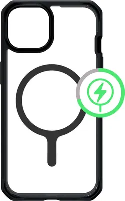 Zdjęcie produktu dla ITSKINS ITHYBRIDSOLMAGIP14BK, etui na iPhone 14, kolor czarny, przezroczyste