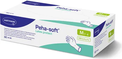 Produktbild von Peha-soft® latex protect, size S, P100 | Packung (100 Stück) - 6933265512442