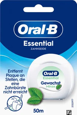 Produktbild von Oral-B Zahnseide Essential Floss 50 m Minzgeschmack