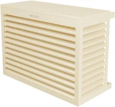 Produktbild von DECOCLIM Aluminium Schutzgehäuse RAL1015 Größe S, Innenmaße: H 680 x W 900 x D 450-600 mm (Tiefe anpassbar)