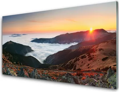 Immagine prodotto di Stampe su vetro acrilico, dimensioni 100x50 cm, ideale per decorare pareti. Motivo: paesaggio con insenature