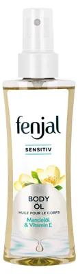 Obrázek produktu pro Fenjal Tělový olej Sensitive s přírodním mandlovým olejem a vitaminem E 145ml