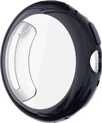 Obrázek produktu pro Pro Google Pixel Watch 4 41mm Galvanizovaný plný kryt TPU Smart Watch Ochranné pouzdro Black