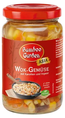 Produktbild von Wok-Gemüse mit Karotte und Ingwer