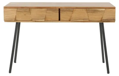Immagine prodotto di Consolle FURNLUX Demn in acacia e nero 120 cm / Colore principale: marrone / Dimensioni: 120 x 77 x 42 cm