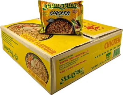 Produktbild von Yum Yum Instantnudeln Chicken Flavour 30x60g