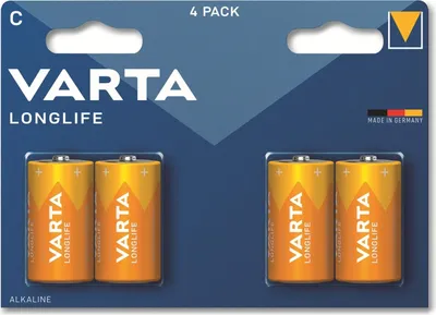 Produktbild von Varta Batterie Alkaline Baby C LR14 1,5V 4er-Blister