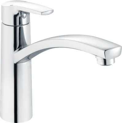 Produktbild von heinrichschulte Einhebel-Spültischarmatur omega_2, schwenkbar