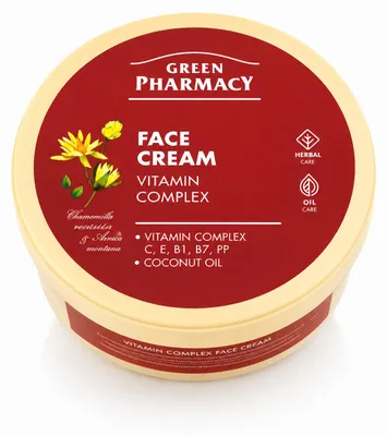 Produktbild von Green Pharmacy Gesichtscreme „Vitaminkomplex“ – 200 ml