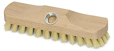 Image de Brosse à récurer Nölle marron bois 22,0 cm de large
