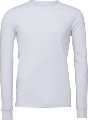 Produktbild von Canvas 3501 | Herren Jersey Long Sleeve Tee,ringgesponnene Baumwolle - Farbe: White - Größe: L