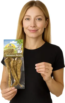Produktbild von JR FARM Pastinakenwurzeln für alle Papageien 50g