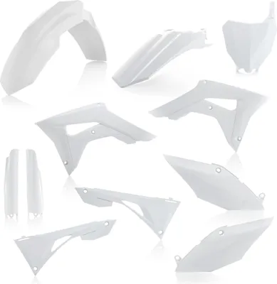 Image de Kit d'habillage ACERBIS 11 pièces blanc