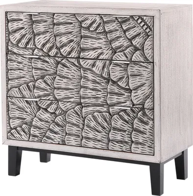 Zdjęcie produktu dla Komoda Adalar 80 cm Nowoczesny rustykalny design z 3 szufladami