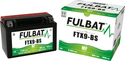 Zdjęcie produktu dla Akumulator FULBAT FUL MF - FTX9-BS / YTX9-BS (suchy, bezobsługowy, kwas w zestawie)