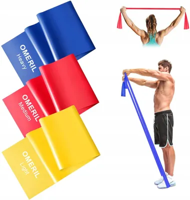 Produktbild von Omeril Fitnessbänder Set 3 Stück Krafttraining