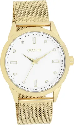 Produktbild von Oozoo Metall Damen Uhr Analog Quarzuhr Armband gold Timepieces D2UOC11282