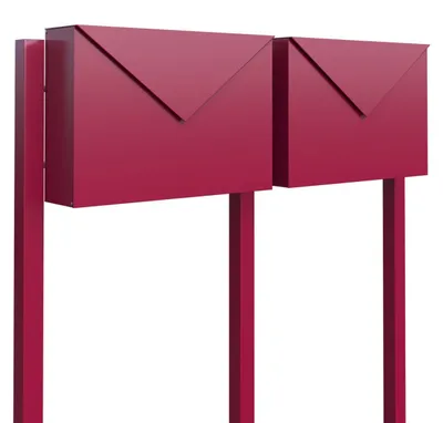 Produktbild von Briefkastenanlage Letter for Two in Rot