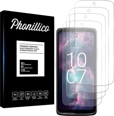 Obrázok produktu pre Tvrdené sklo pre Crosscall Stellar X5 [4 ks] Screen Protector Film Anti-scratch Glass Resistant Phonillico®