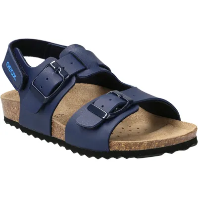 Immagine prodotto di GEOX Sandali GHITA, pelle liscia, blu, bambini