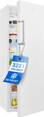 Produktbild von Bomann Kühlschrank ohne Gefrierfach 322l / 172cm / mit Schnellkühlfunktion und MultiAirflow-System, Getränkekühlschrank 5 Ablagen, VS 7345