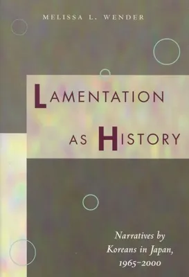 Produktbild von Lamentation As History