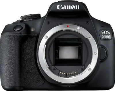 Produktbild von Canon EOS 2000D BK BODY EU26 SLR-Kameragehäuse 24,1 MP CMOS 6000 x 4000 Pixel Schwarz
